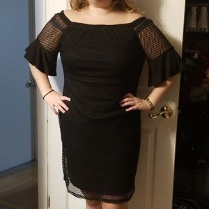 Black janette Plus Dres